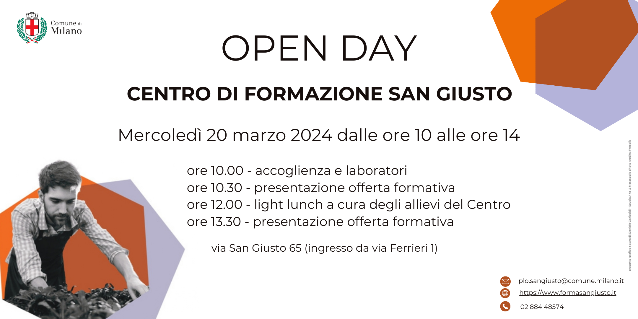 OPEN DAY del Centro di Formazione San Giusto
